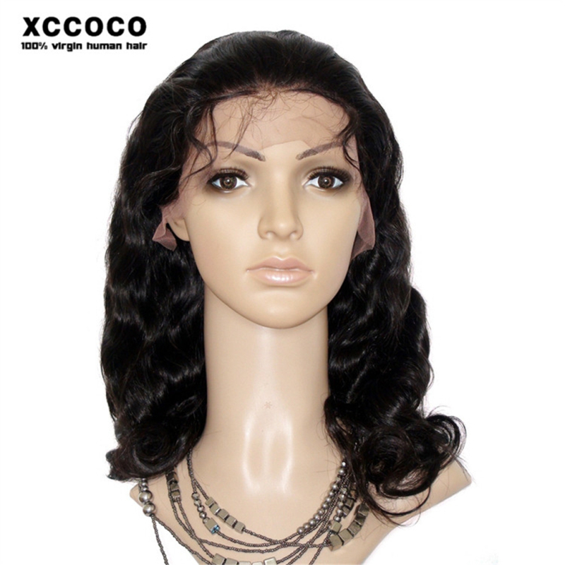 Quality 100% Cuticle Aligned Brazilian Human Hair Full Lace Wig 