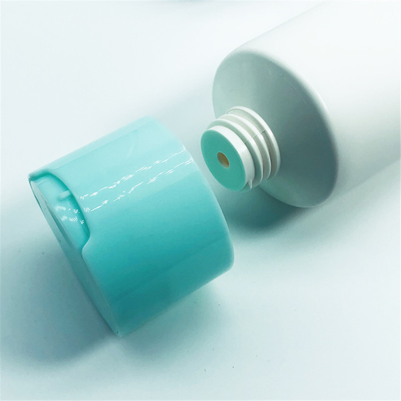 Soft Plastic Tube Biodegradable PCR Plastic Packaging Tubes with chiaki Lid cover 