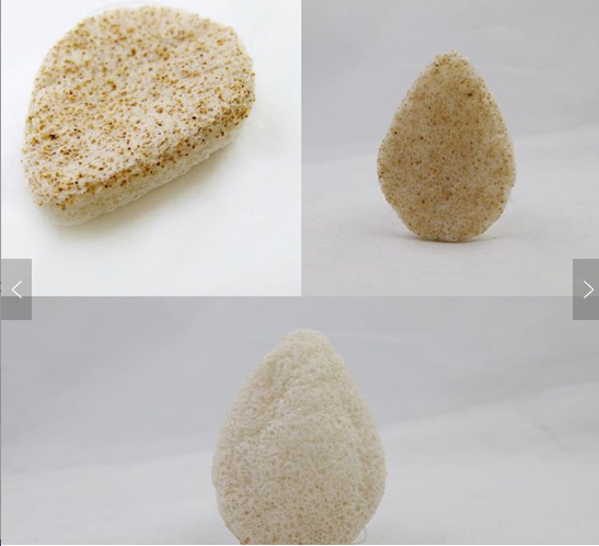 2020 hot sale Walnut Shell Facial and body exfoliating bath sponge peeling sponge large sponge ball 