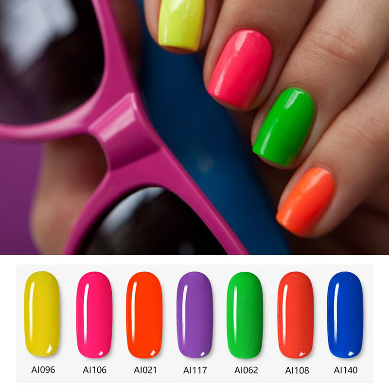 Missgel 3683(1-40 color) custom private label sock off led neon color nail uv gel polish