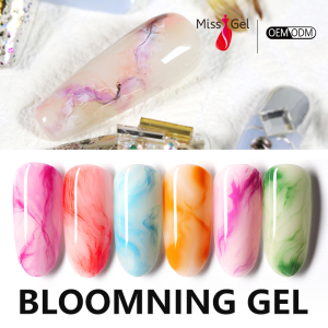 Missgel salon professional soak off nail blooming gel polish 2057