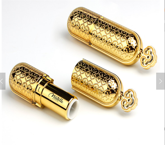 Gold Custom Lipstick Cases Gold Lipstick Tube 