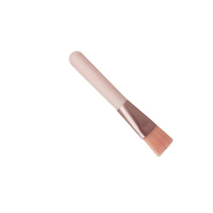 high quality pink wood handle rose gold mini facial mask brush