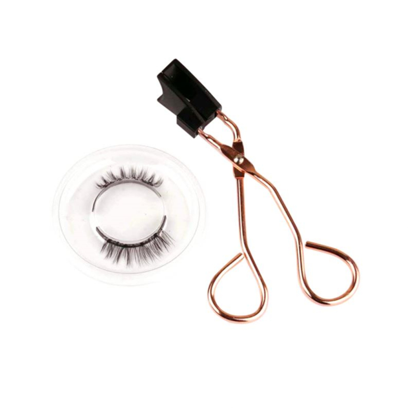 Light And Fast Quantum Magnetic False Eyelashes with Tweezers Packaging Box