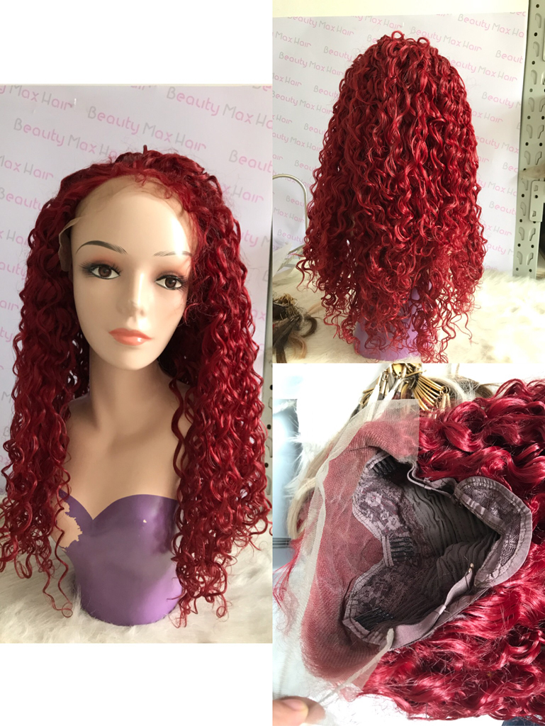 Hot sale Japanese fiber braided lace wig for black women synthetic hair braided wigs top quality synthetic wig 