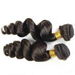 Unprocessed Wholesale Virgin Brazilian Hair Loose Wave Bundles 