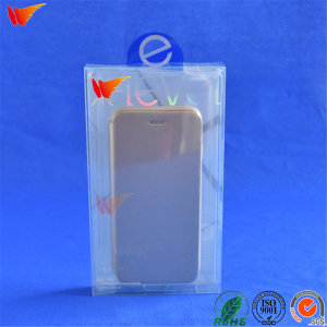 Add to CompareShare custom PVC PET PP materials mobile phone shell packaging clear box 