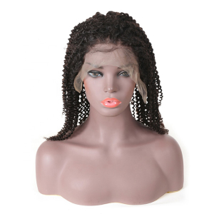 Ali Queen 100% Human Hair Kinky Curly full lace wig 10 12 14 16 18 20 inches