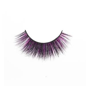 beautiful 3d mink lashes colorful