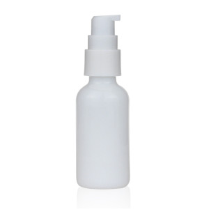 Boston dropper bottle 30ml white opal glass bottle pump spray bottle