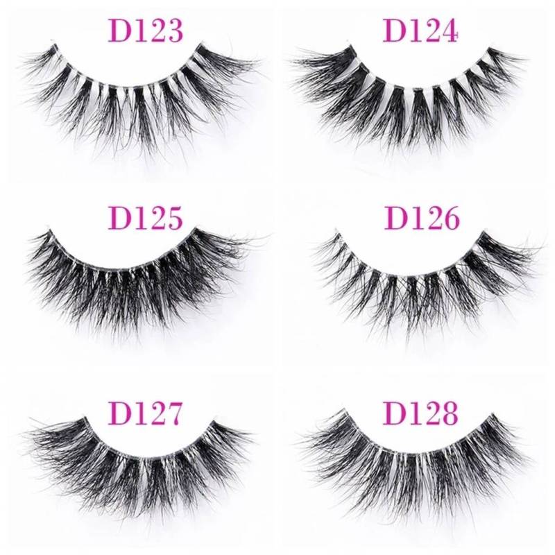 wholesale mink eyelash 3d mink clear band eyelashes handmade invisible band mink lashes private packaging