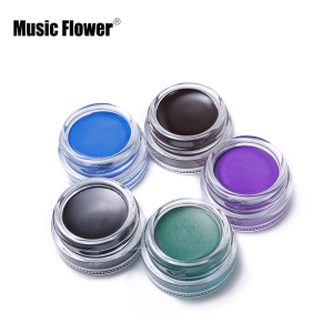 Original Music Flower Name Brand Free Sample Color Smooth Longlasting Waterproof Smudgeproof Sweatproof Eyes Makeup Eyeliner Gel