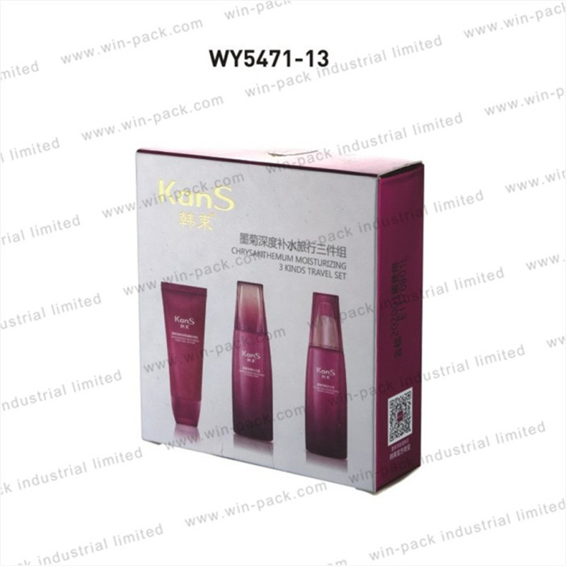 Winpack China Factory White Cosmetic Lotion Bottle Box Outer Packing