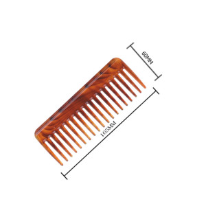 Wide tooth Plastic Hair Comb Barber Hair Cutting Comb