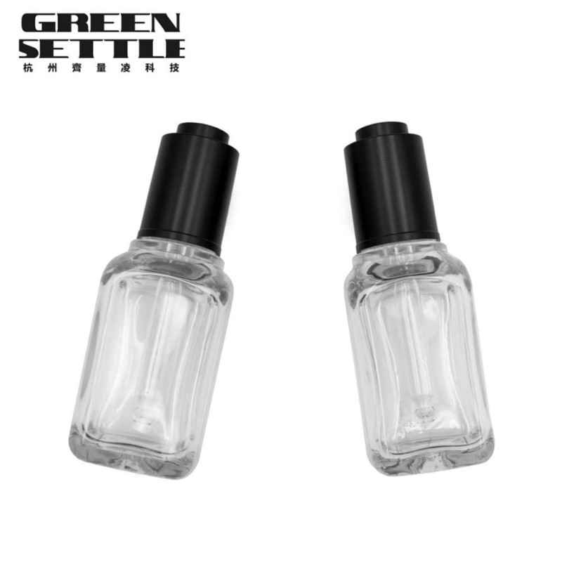 OBM ODM 45ml PETG bottle squeeze bottles cosmetic packaging for essential oil 