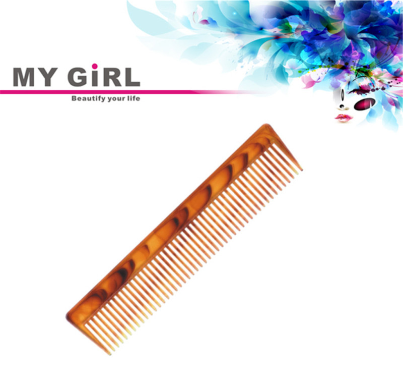 Wide tooth Plastic Hair Comb Barber Hair Cutting Comb