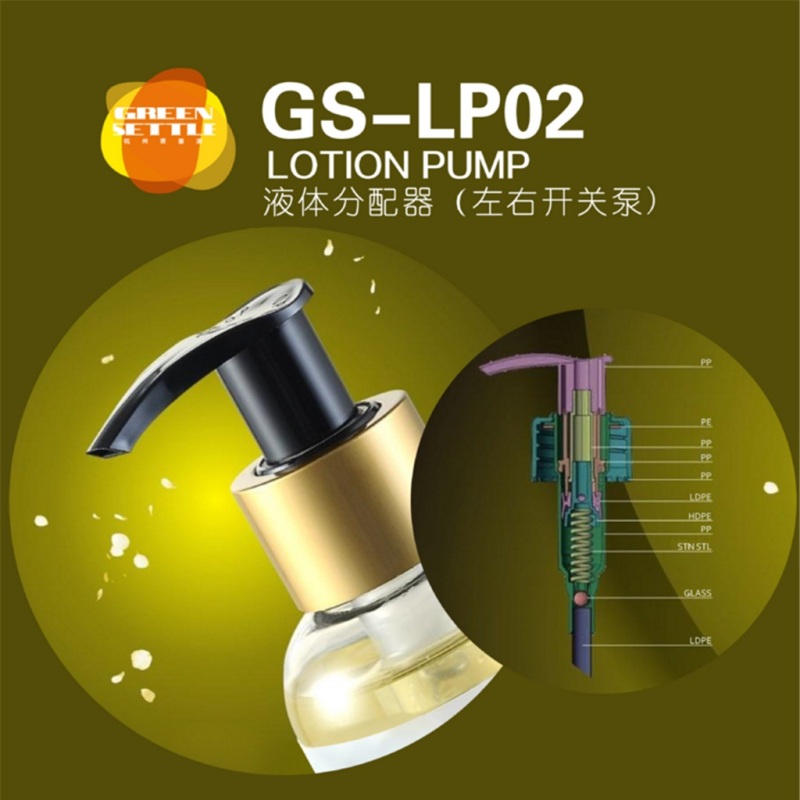 28/400,28/410 Colorful Plastic lotion pump for plastic bottle 