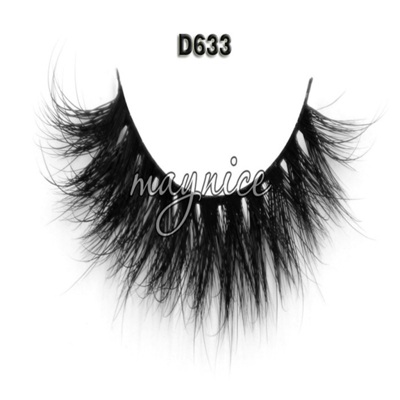 3D mink eyelash extensions private label packaging d633