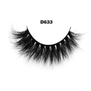 3D mink eyelash extensions private label packaging d633