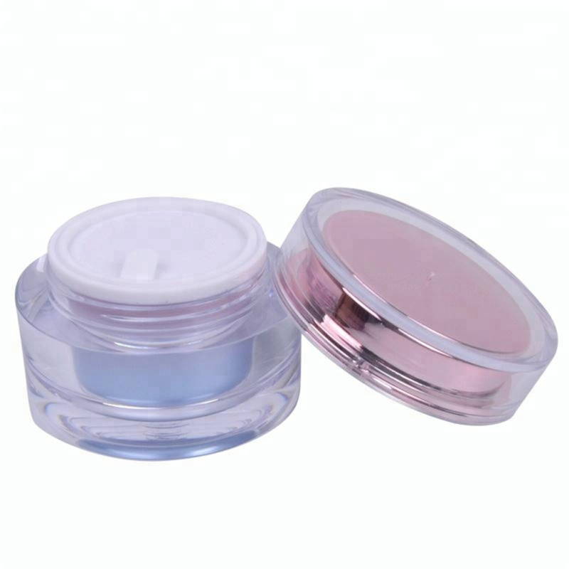 50ML luxury acrylic empty hand cream jar container