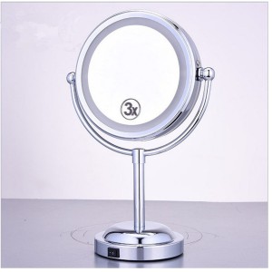 6 Inch Makeup mirror with 12pcs LED light