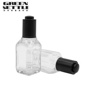 OBM ODM 45ml PETG bottle squeeze bottles cosmetic packaging for essential oil 