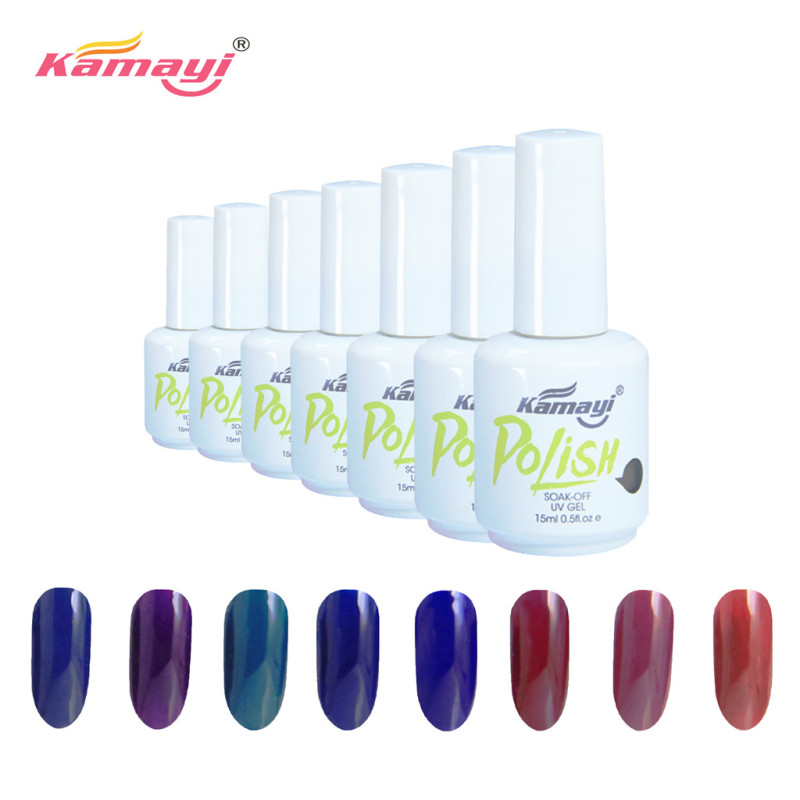 Easy Soak off 3 Step nail Gel 15 mL High Quality UV Gel Nail Polish on China Suppliers with Free Sample 