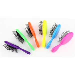 Compact Size Soft Pins Hair Brush for Hair styling 