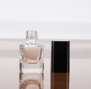 5m clear custom design glass gel polish nail art bottle