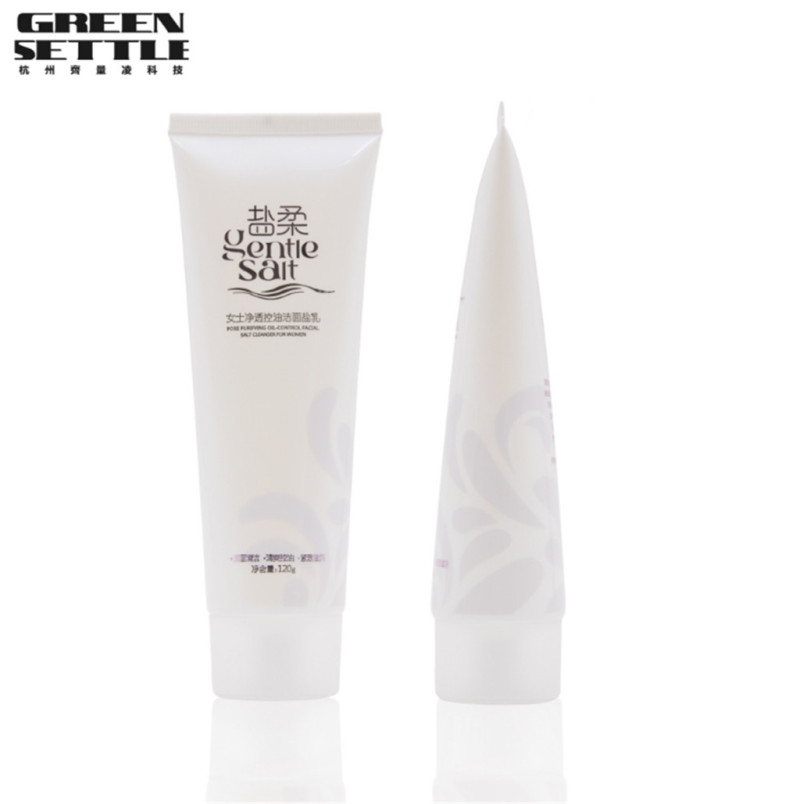 Plastic cosmetic tube with cap for skin care 