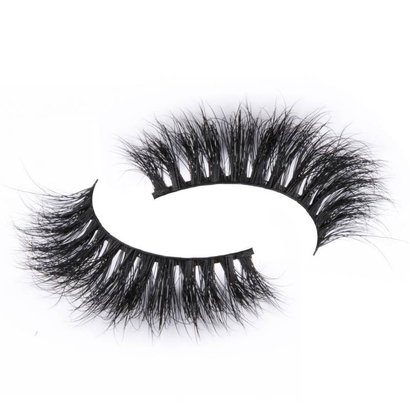 6D05 mink lashes provide eyelashes samples with false eyelash packaging box
