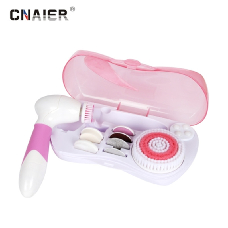 Beauty spa skin Care Tools Electric Facial Cleaner Personal Care Set Multifunction Waterproof Face cleans brush