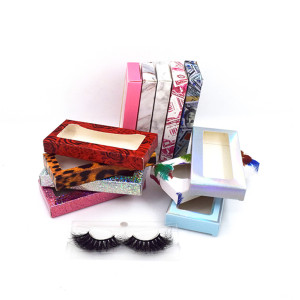 Ck beauty manufacturer Vendors Supplies handmade 3d mink eyelashes with custom box your own brand 
