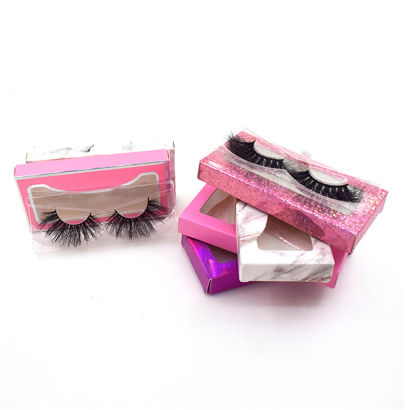 Ck beauty manufacturer Vendors Supplies handmade 3d mink eyelashes with custom box your own brand 