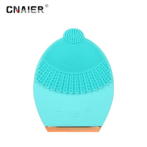 AE-605A CNAIER rechargeable deep clean portable silicone electric face wash brush set AE-605A