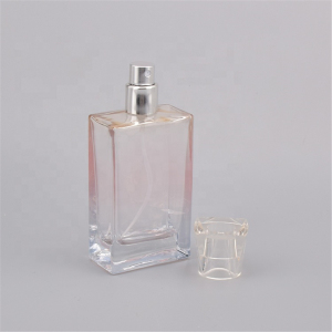 50ml glass clear perfume bottle for personal care 