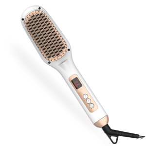 Amazon hotselling Professional 2 in 1 Black Anion Hair Straightener 360 Degree Swivel Power Cord For Hair Straightener