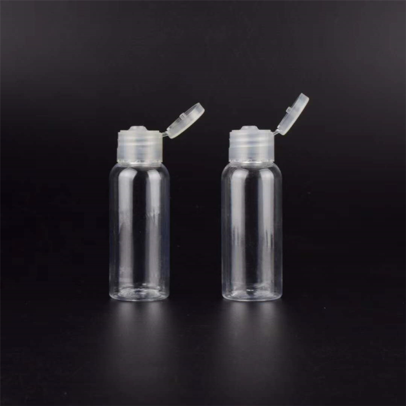 In Stock Plastic Bottle 50ml 100ml PET Bottle  plastic cosmetic jars 