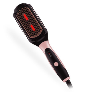 Electric Hair Straightener Comb Ionic and Infrared Hair Straightening Brush