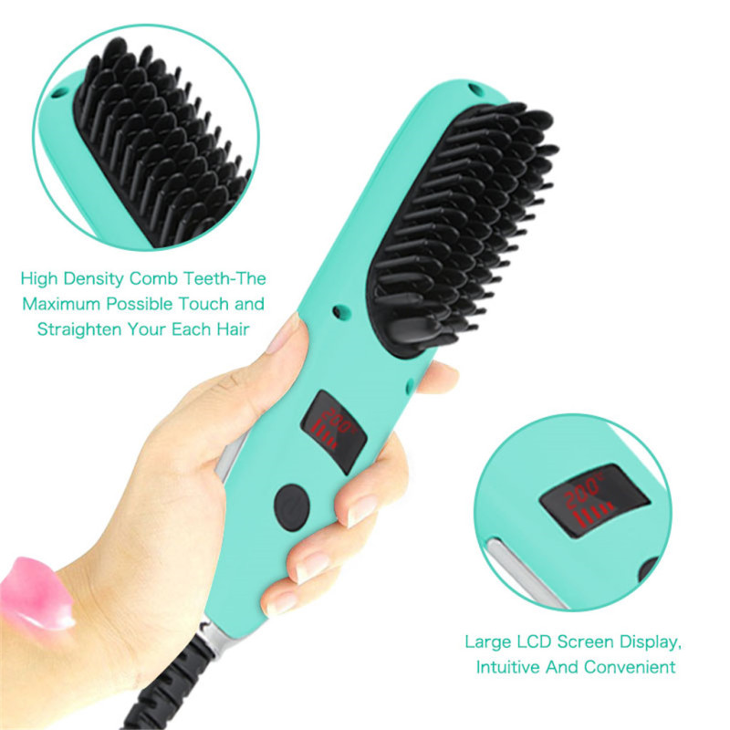 Wholesale beard straightener comb Multifunctional Hair Styler Dual Voltage 100-240V