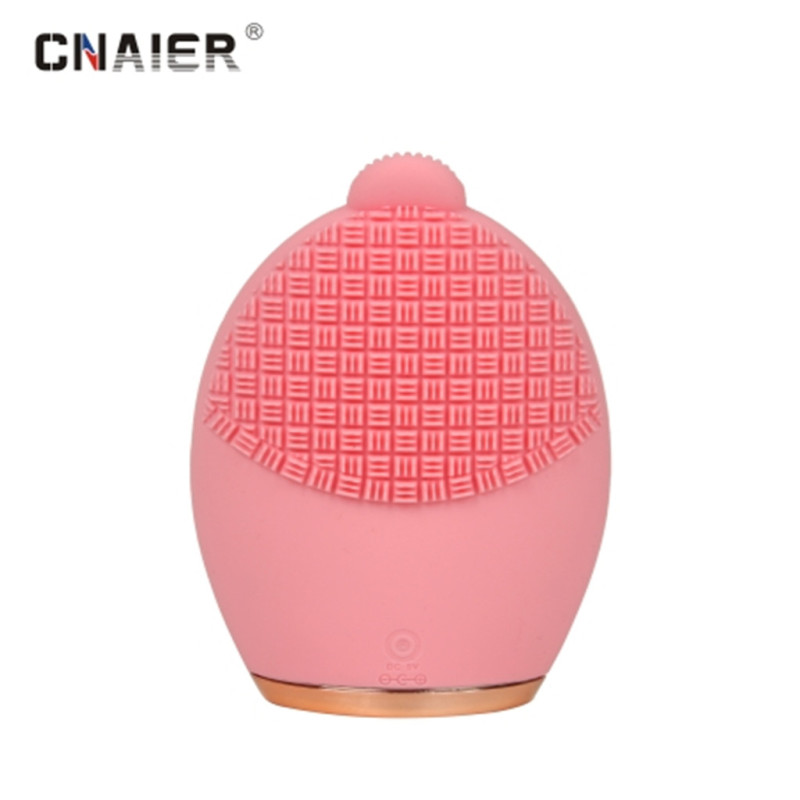 AE-605A CNAIER rechargeable deep clean portable silicone electric face wash brush set AE-605A