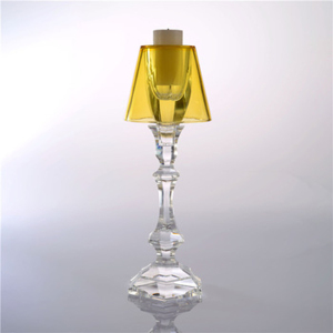 Factory wholesale high qually home decoration crystal candle holder 
