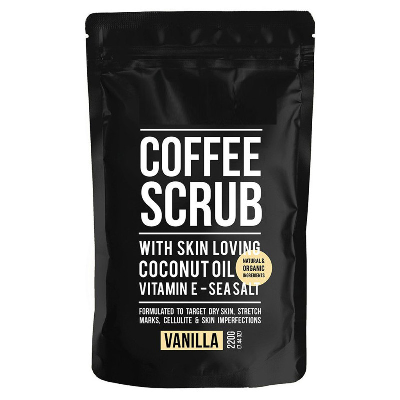 Exfoliating natural scrub body coffee scrub whitening customized 