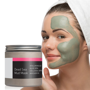 Amazon wholesale beauty face mud for delicate dry skin deep cleansing moisturizing blackhead removal clay 
