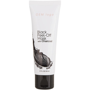 Free sample black dirty remover deep cleansing face mask peel off bamboo charcoal 