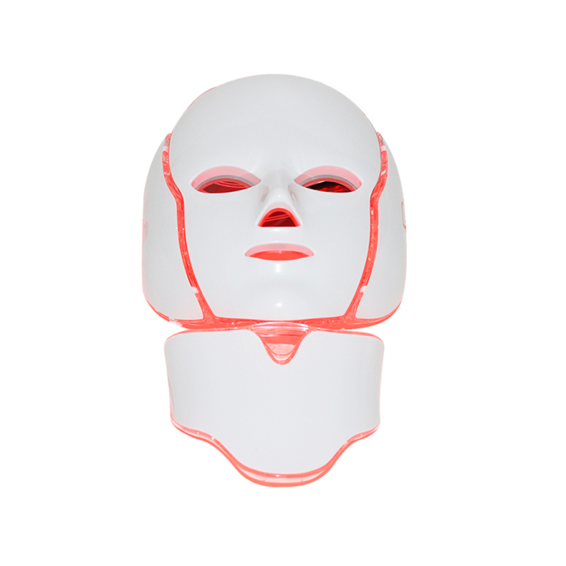 Led mask with neck