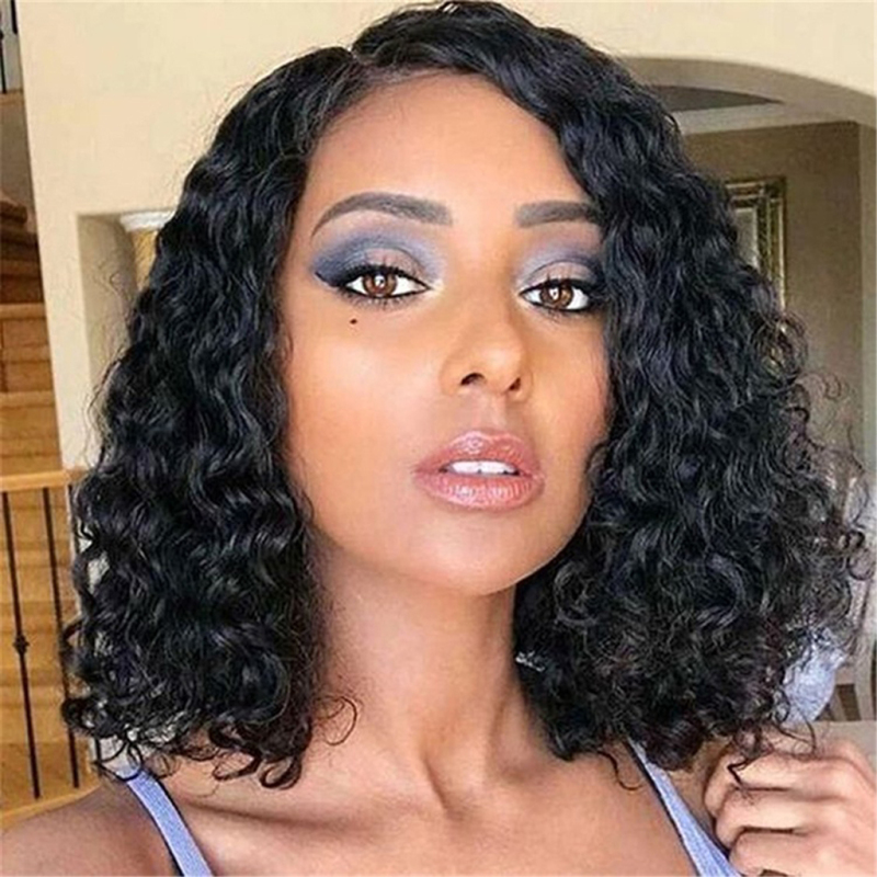 Hot Beauty Water Wave Wigs For Black Women 13x4 Wigs Human Hair Lace Front Brazilian Hair Wigs 