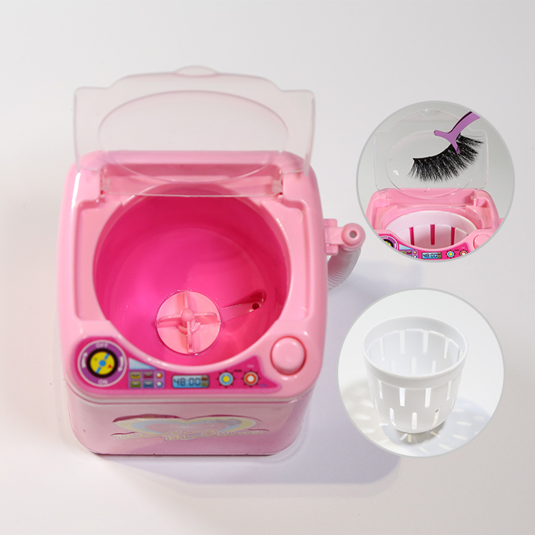 Private Label Automatic Mink Eyelash Cleaning Washing Machine