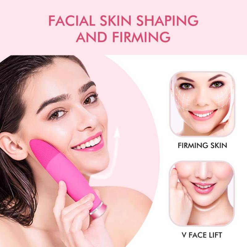 Amazon Best Seller 2020 rechargeable waterproof exfoliating silicon facial brush
