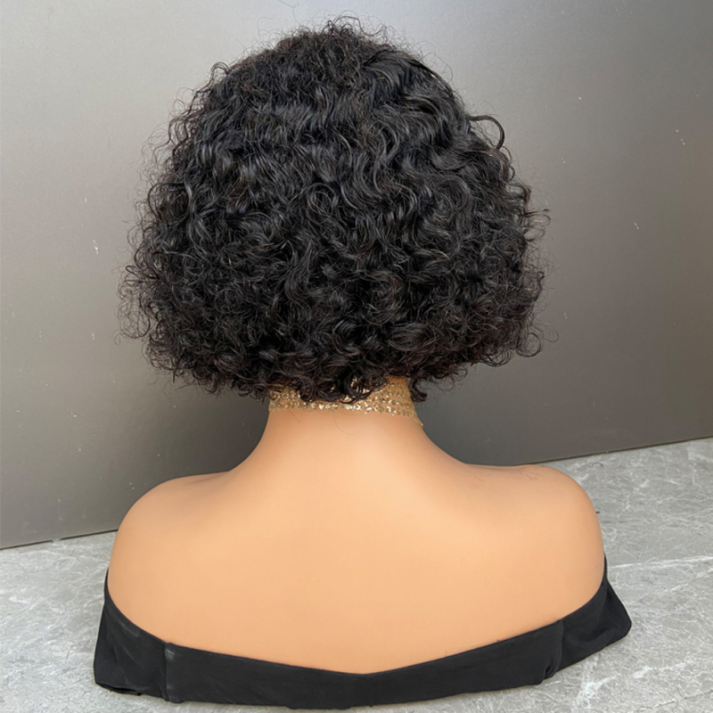 Hot Beauty Hair 13x4 Lace Front Wig Deep Curly Wigs Peruvian Virgin Cuticle Aligned Hair Wholesale Wigs For Black Women 